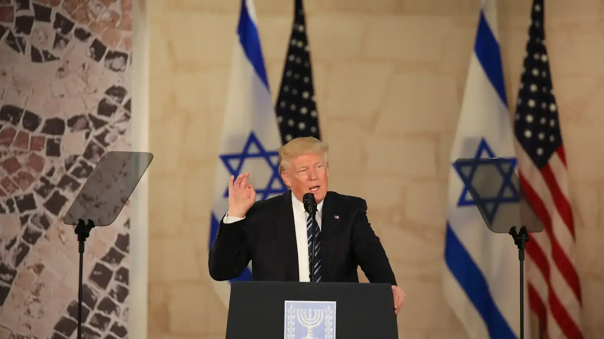 ביקור הנשיא טראמפ והגברת הראשונה מלניה טראמפ במוסד יד ושם, ירושלים, 23 מאי 2017