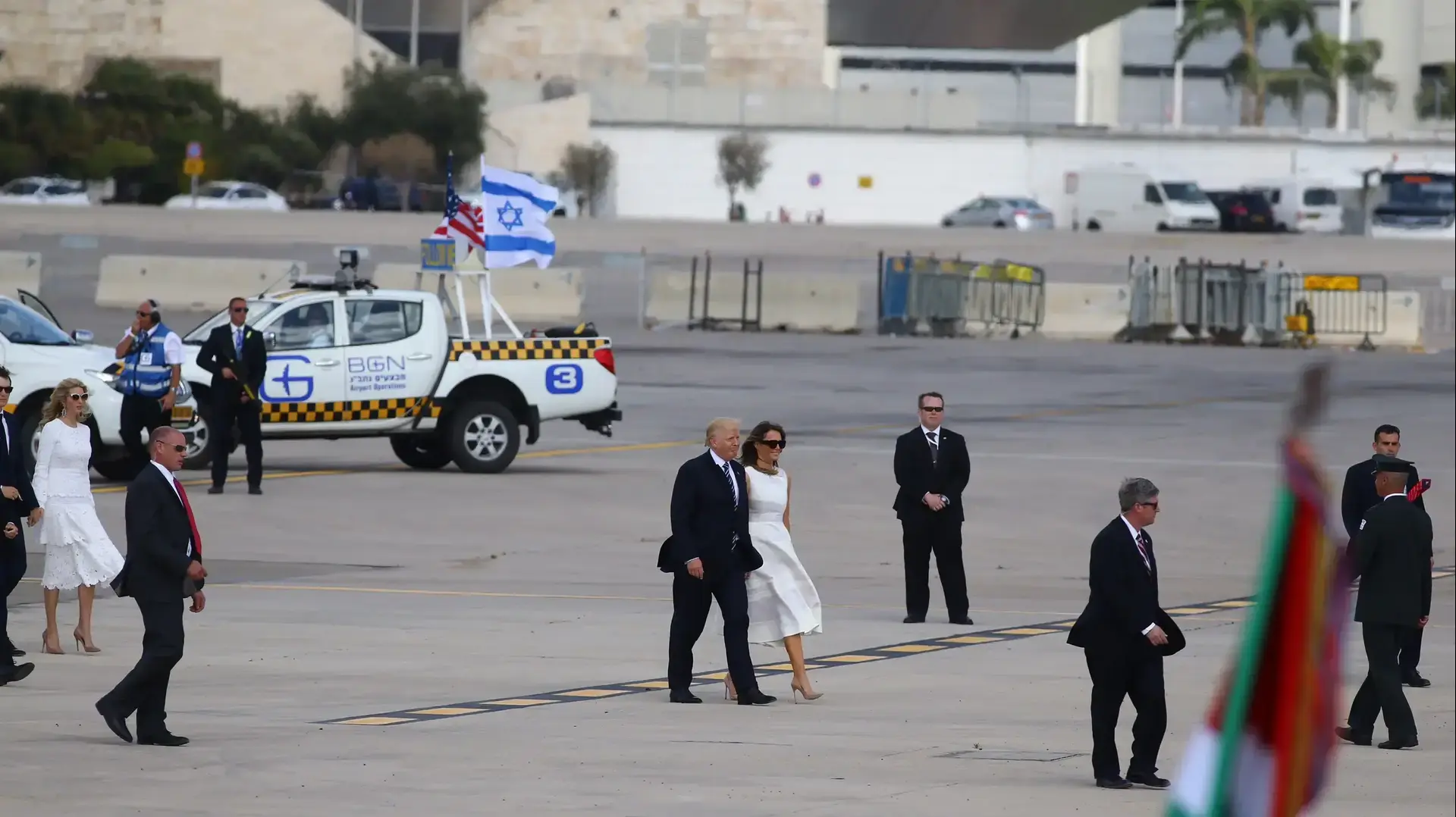 המראת דונלד טראמפ מישראל, נמל התעופה בן גוריון, תל אביב 23.5.17 המראת דונלד טראמפ מישראל, נמל התעופה בן גוריון, תל אביב 23.5.17
