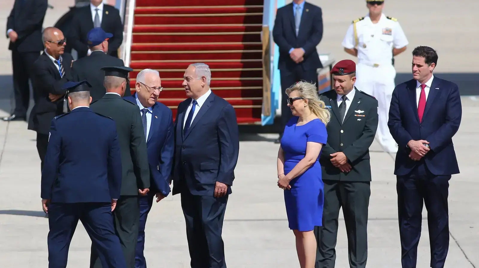 המראת דונלד טראמפ מישראל, נמל התעופה בן גוריון, תל אביב 23.5.17 המראת דונלד טראמפ מישראל, נמל התעופה בן גוריון, תל אביב 23.5.17