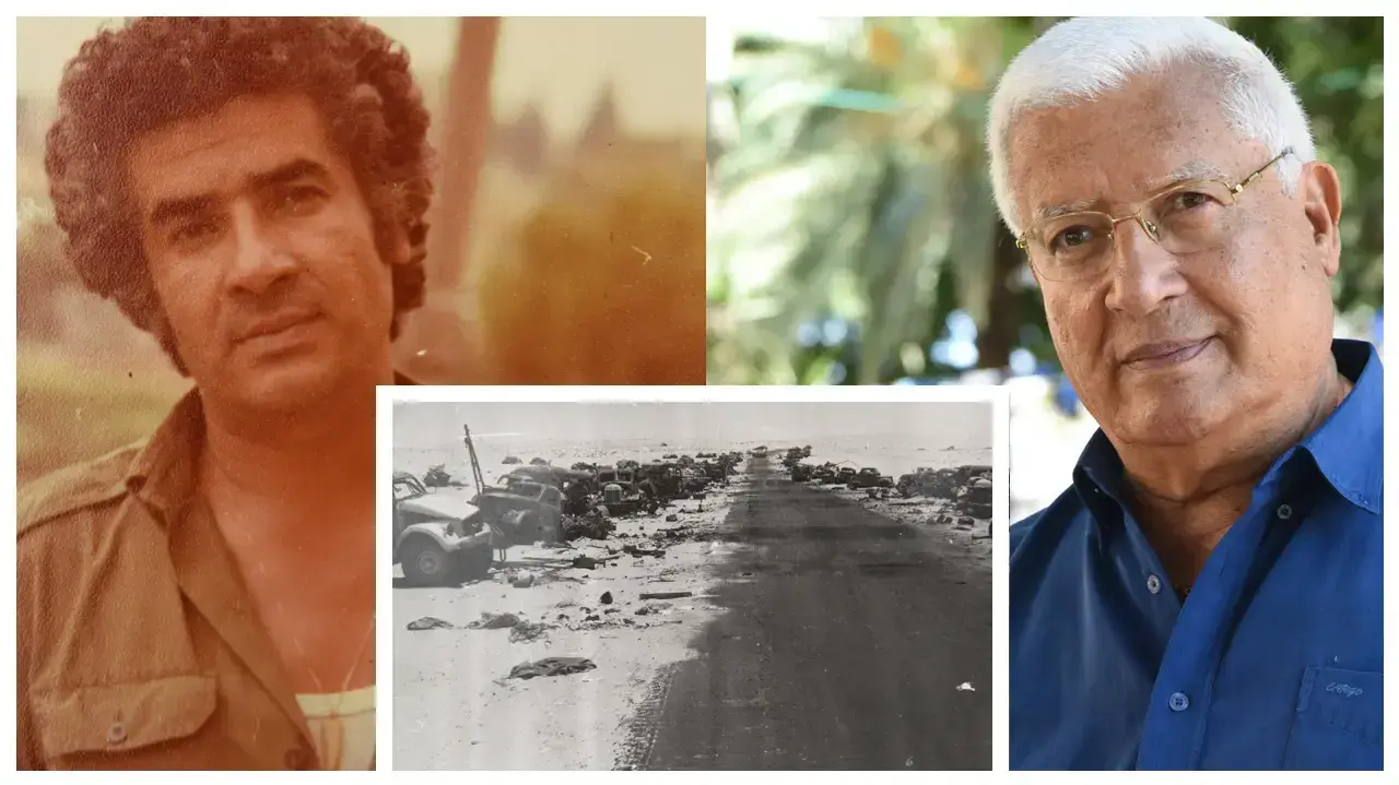 דורי שמעון, שסובל מטראומה מאז נחשף במדבר להתייבשות דורי שמעון, שסובל מטראומה מאז נחשף במדבר להתייבשות