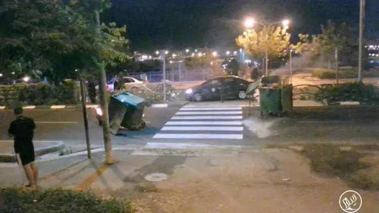 מחאת תושבים בעקבות התאונה בחיפה, מאי 2017 מחאת תושבים בעקבות התאונה בחיפה, מאי 2017