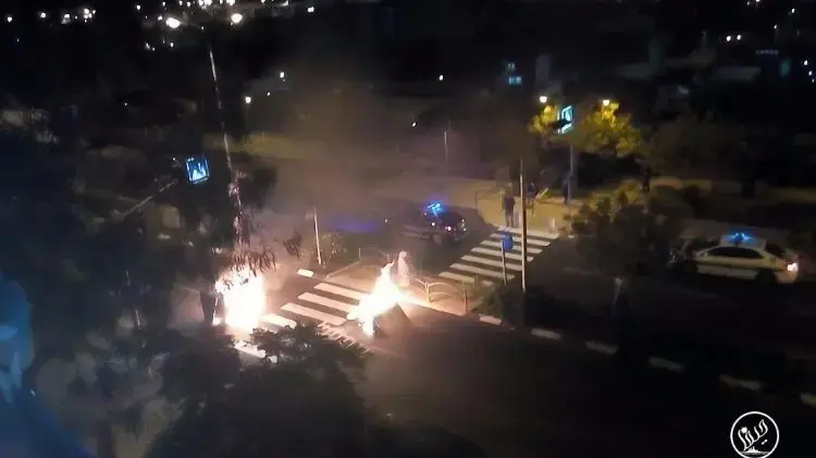 מחאת תושבים בעקבות התאונה בחיפה, מאי 2017 מחאת תושבים בעקבות התאונה בחיפה, מאי 2017