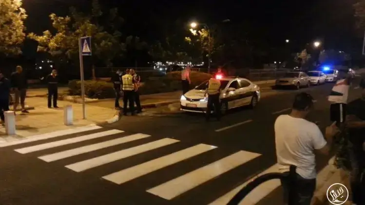 מחאת תושבים בעקבות התאונה בחיפה, מאי 2017 מחאת תושבים בעקבות התאונה בחיפה, מאי 2017