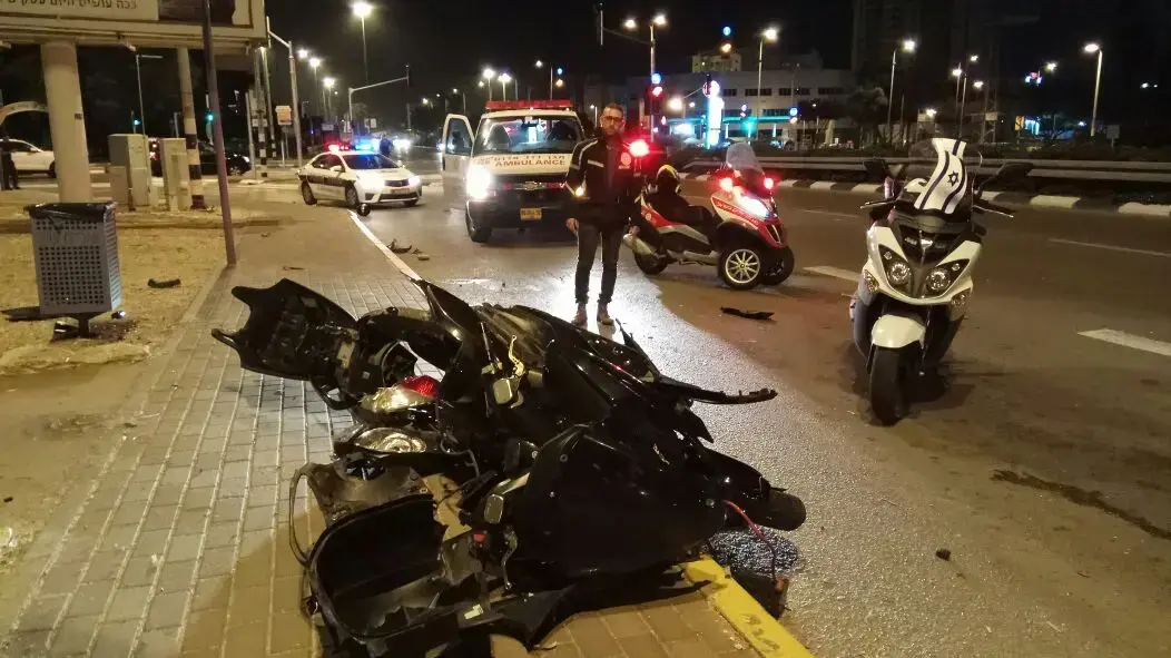 רוכב אופנוע כבן 23 נהרג בתאונת דרכים ליד עכו, 2 ביוני 2017 רוכב אופנוע כבן 23 נהרג בתאונת דרכים ליד עכו, 2 ביוני 2017