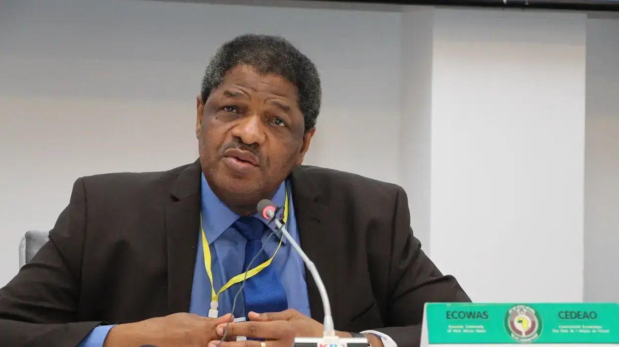 נשיא נציבות ECOWAS מרסל דה סוזה, מונרוביה, 3 ביוני 2017 נשיא נציבות ECOWAS מרסל דה סוזה, מונרוביה, 3 ביוני 2017