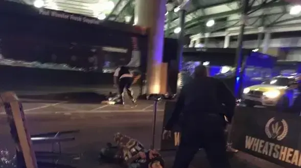זירת המתקפה בלונדון, בריטניה, 4 ביוני 2017 זירת המתקפה בלונדון, בריטניה, 4 ביוני 2017