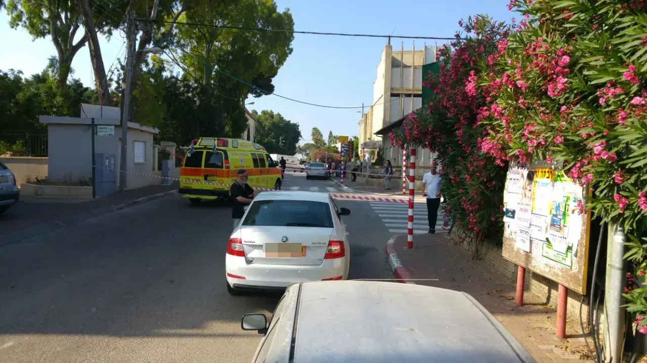 זירת התאונה בזכרון יעקב 4 ביוני 2017 זירת התאונה בזכרון יעקב 4 ביוני 2017