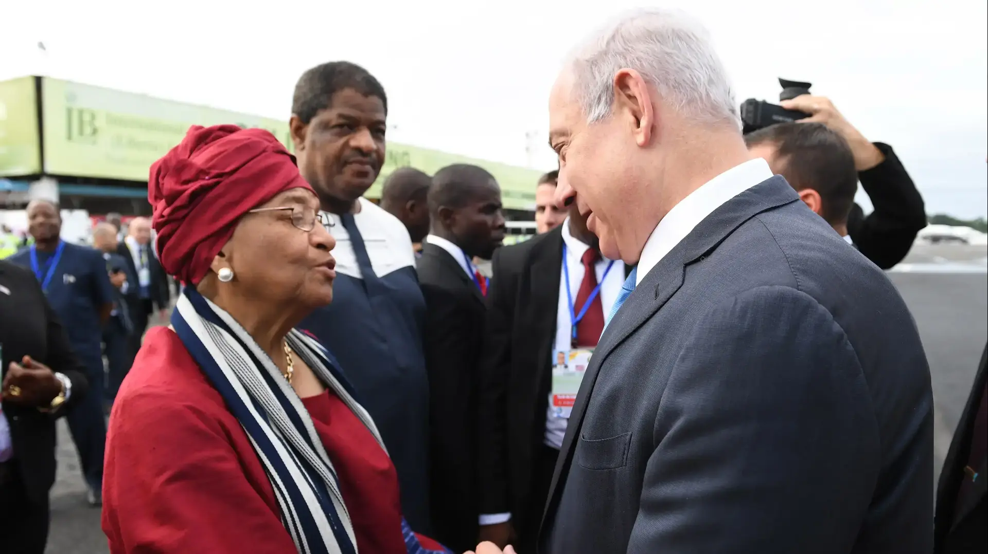 ביקור ראש הממשלה בנימין נתניהו בליבריה 4 ביוני 2017 