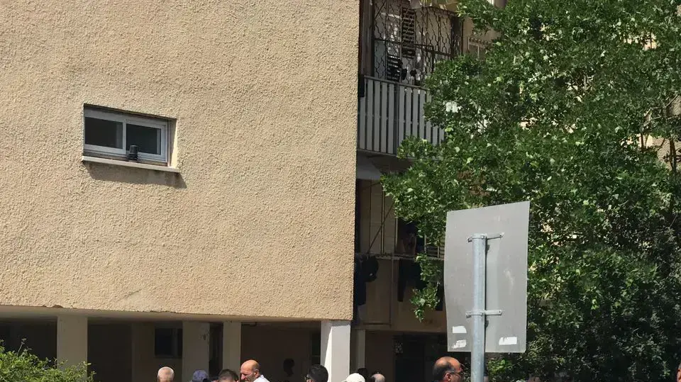 זירת הארוע בכפר יונה, צעיר ירה באחיו 5 ביוני  2017