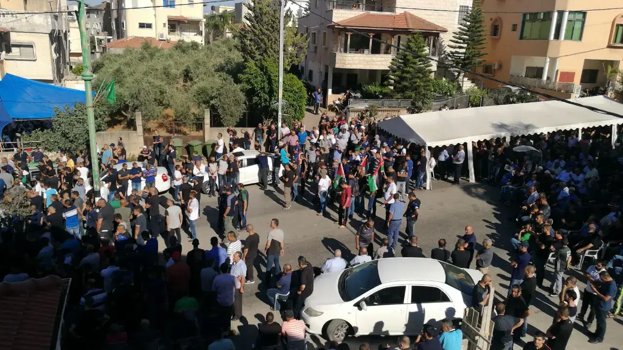 הלוויה של מוחמד טהא מכפר קאסם 6 ביוני 2017 הלוויה של מוחמד טהא מכפר קאסם 6 ביוני 2017