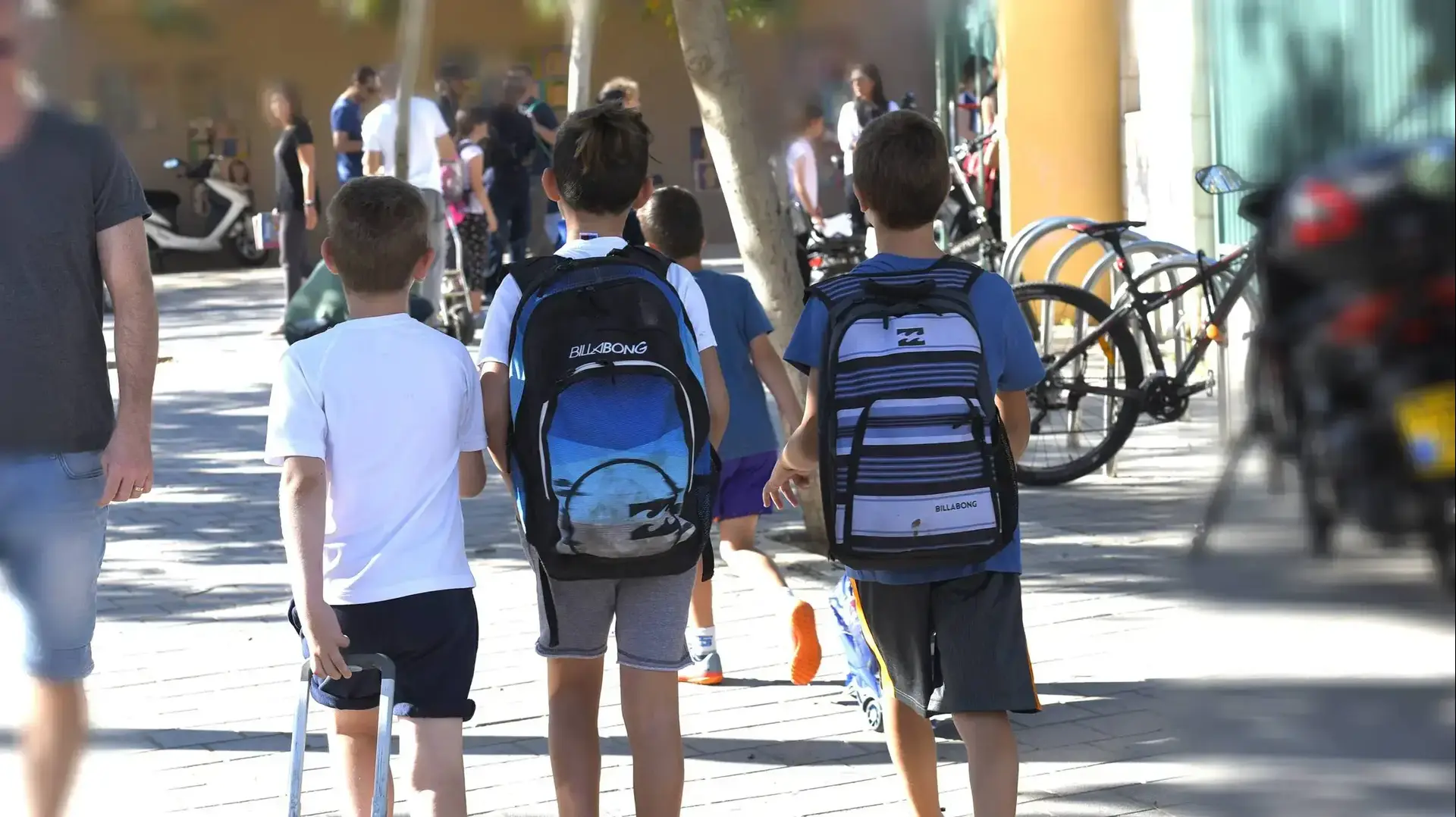 בית הספר בצפון תל אביב בו המורה נחשד בעבירות מין בקטינים 7 ביוני 2017
