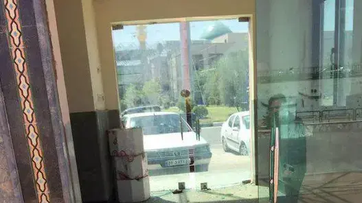 זירת הפיצוץ בקבר של חומייני, טהראן, איראן, 7 ביוני 2017 זירת הפיצוץ בקבר של חומייני, טהראן, איראן, 7 ביוני 2017