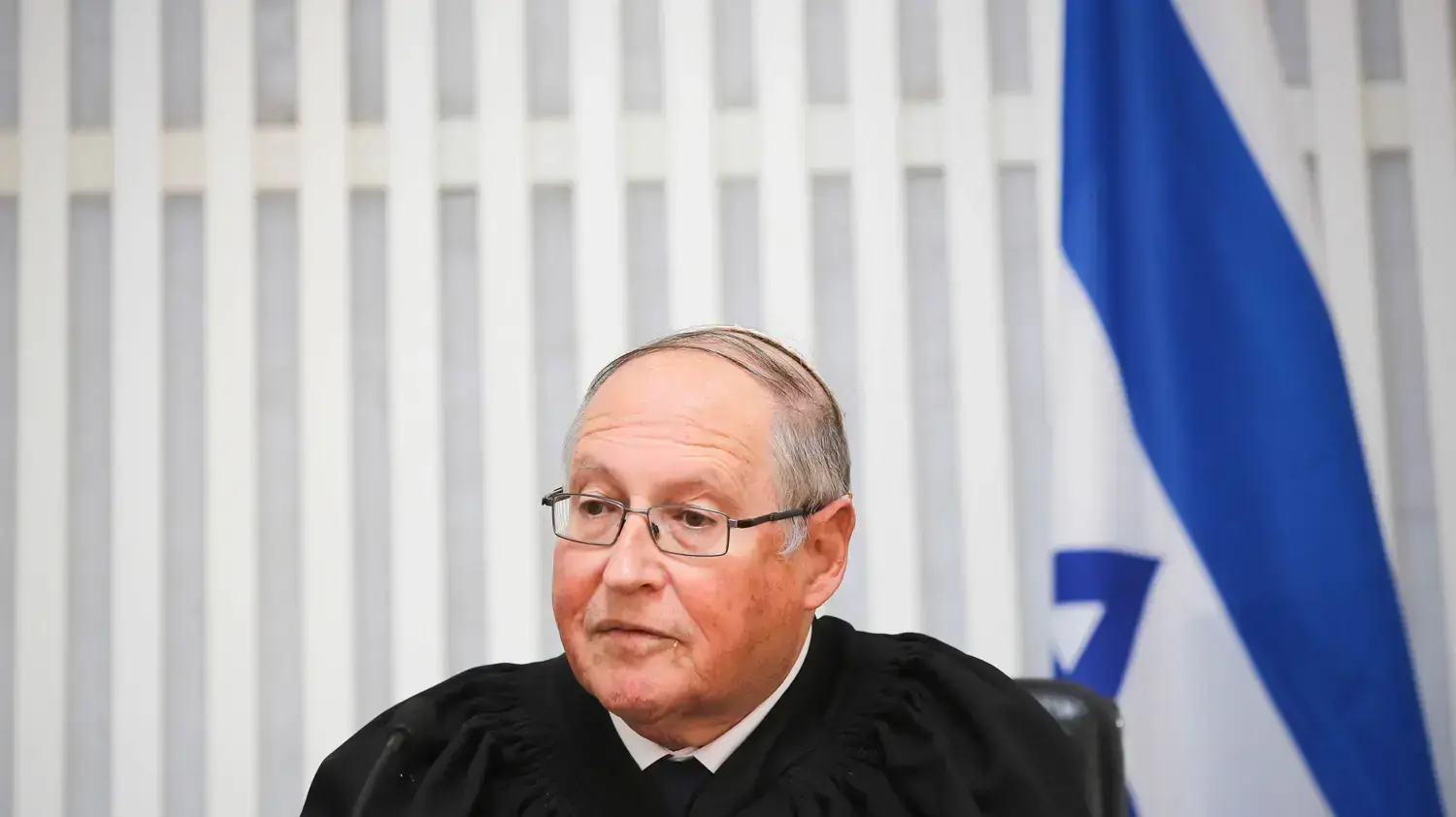 סגן נשיאת בית המשפט, אליקים רובינשטיין בטקס פרישתו 13 ביוני 2017