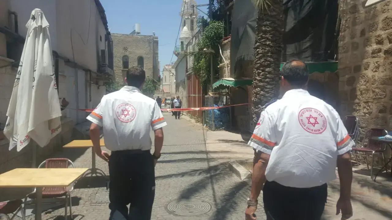זירת הדקירה ברמלה 13 ביוני 2017 זירת הדקירה ברמלה 13 ביוני 2017