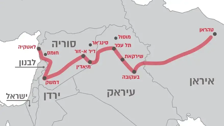 הנתיב היבשתי של איראן הנתיב היבשתי של איראן