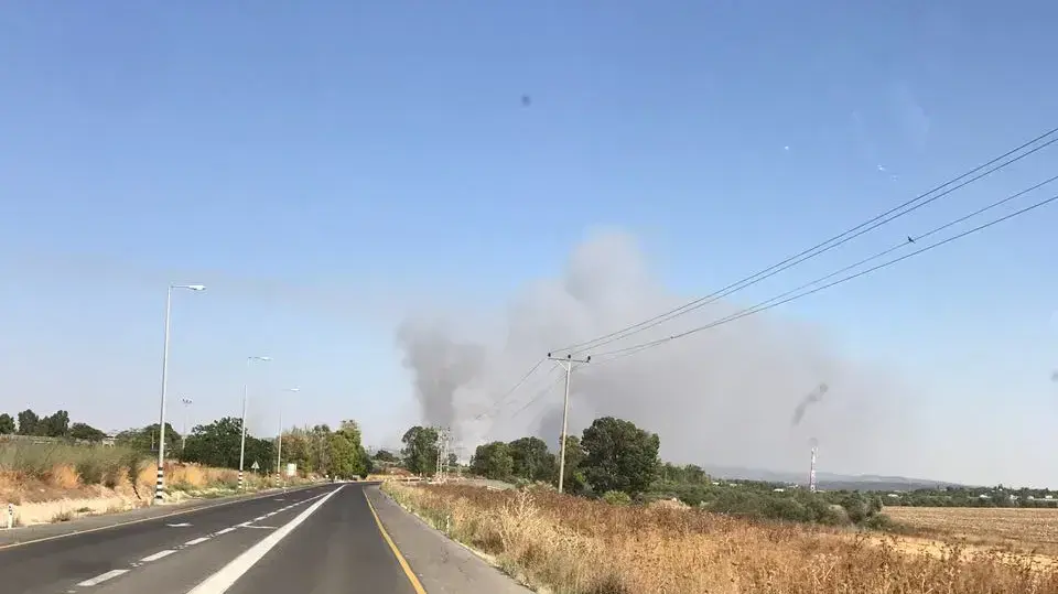 השריפה במשמר איילון 14 ביוני 2017 השריפה במשמר איילון 14 ביוני 2017