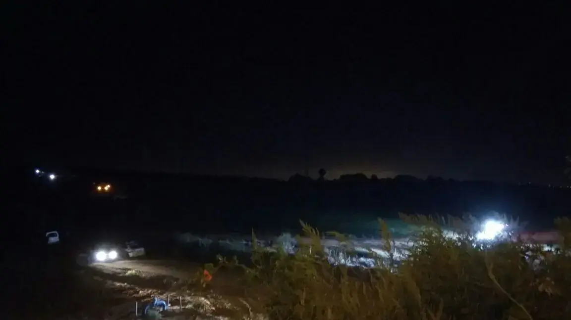 זירת הרצח בסמוך לכביש 411 באזור רחובות, 15 ביוני 2017 זירת הרצח בסמוך לכביש 411 באזור רחובות, 15 ביוני 2017