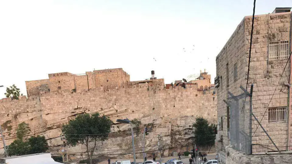 זירת פיגוע דקירה סמוך לשער שכם שבירושלים. 16 ביוני 2017 זירת פיגוע דקירה סמוך לשער שכם שבירושלים. 16 ביוני 2017