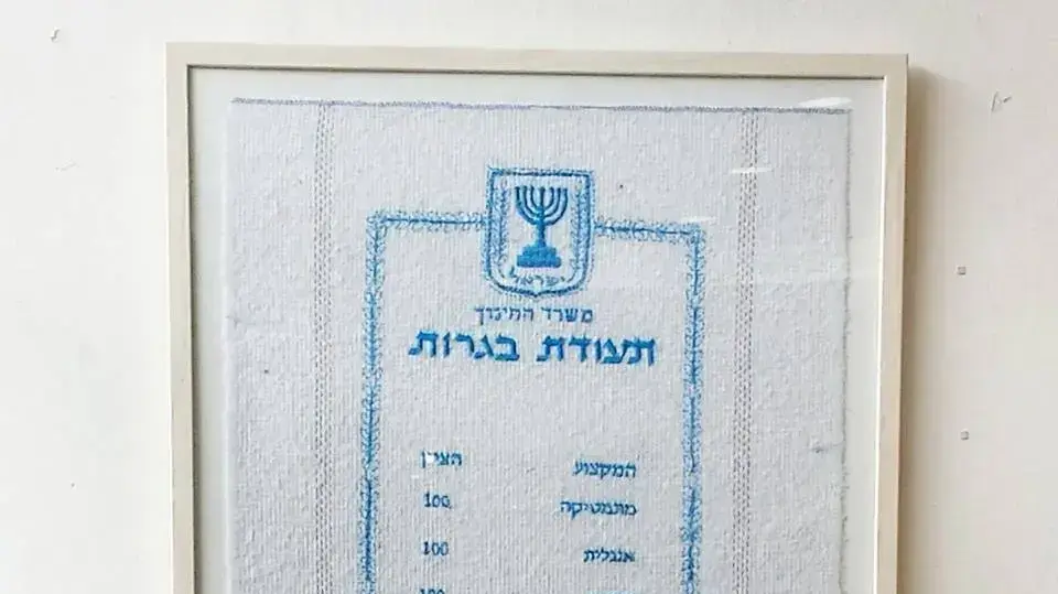 עבודת הגמר של אוריה הלל עבודת הגמר של אוריה הלל