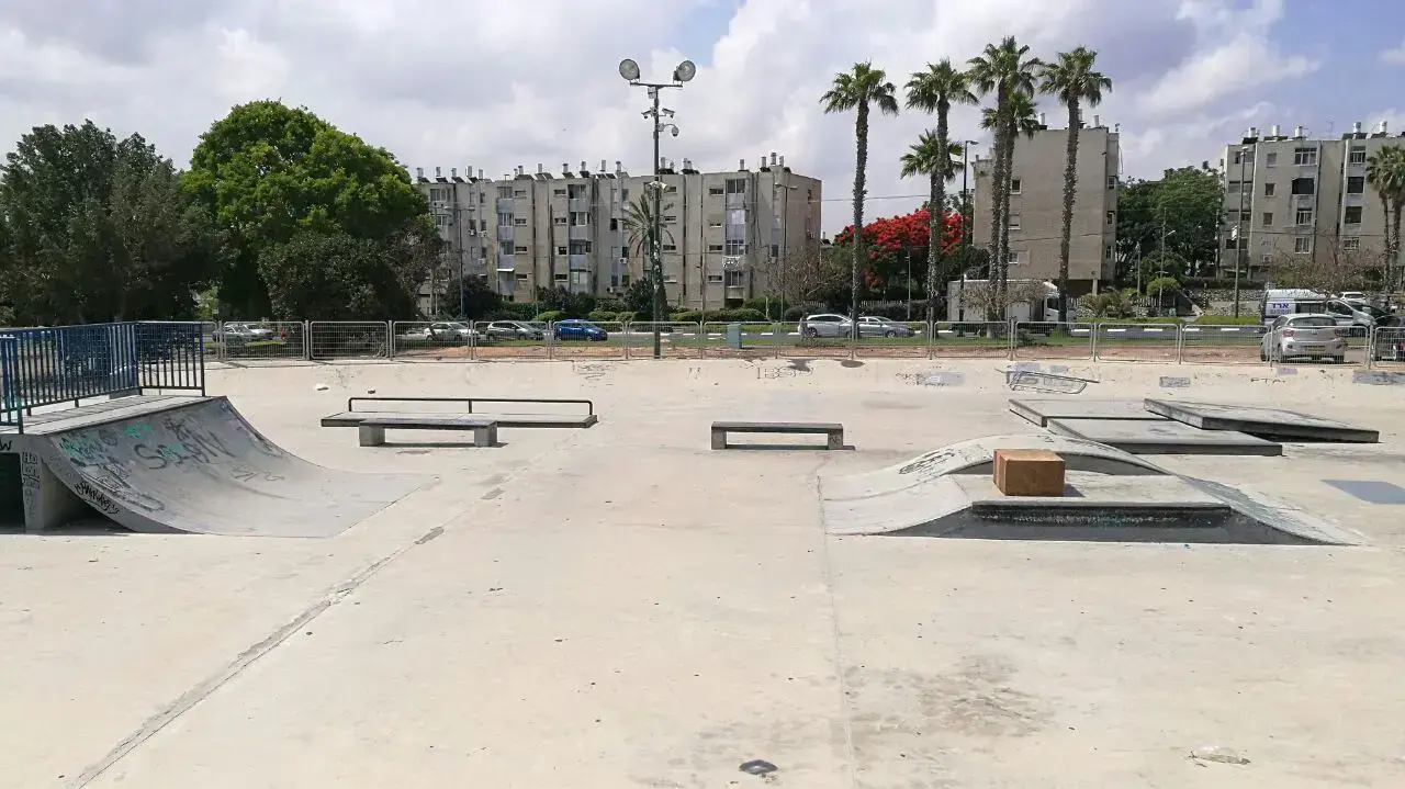 הסקייטפארק באשקלון 20 ביוני 2017