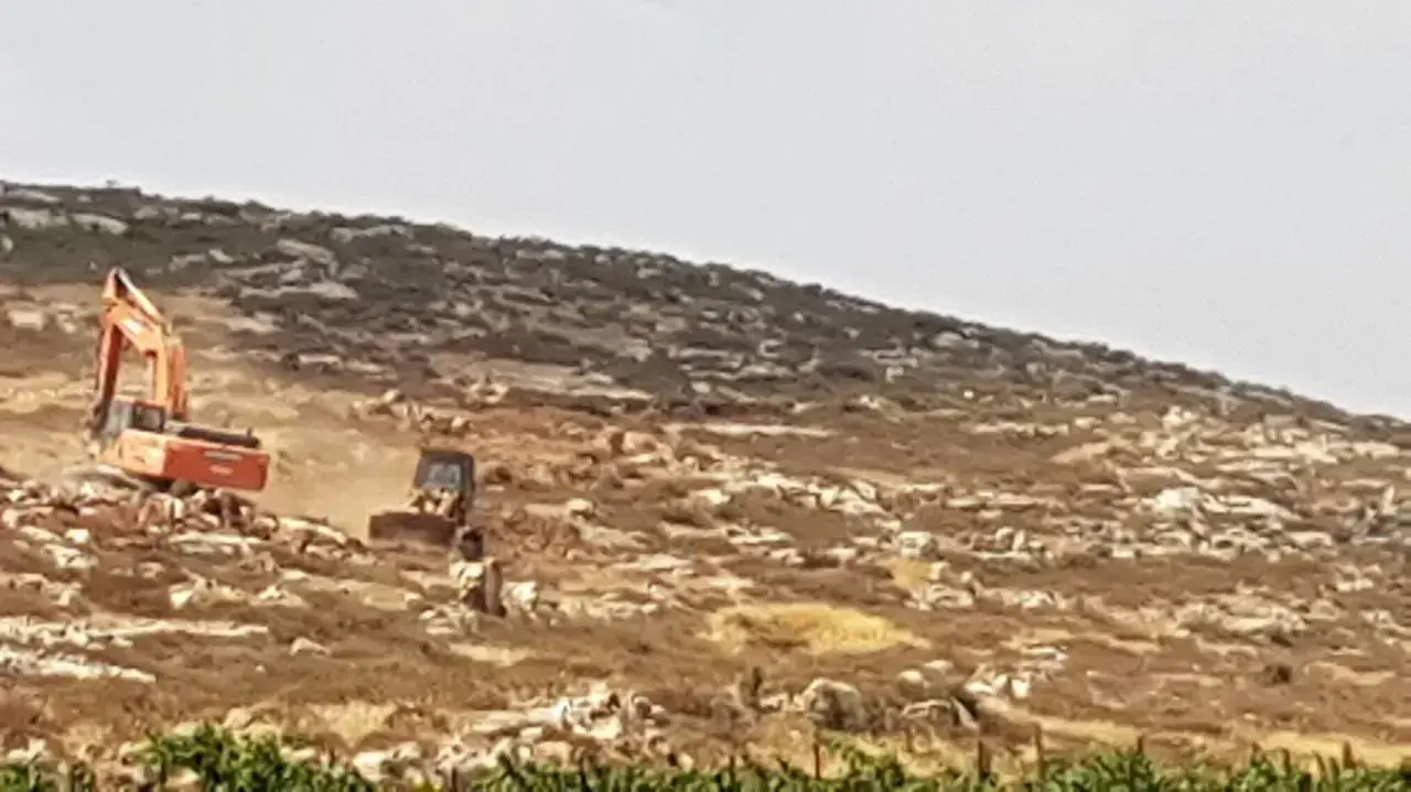 הבוקר החלו העבודות להקמת היישוב החלופי למפוני עמונה- עמיחי 20 ביוני 2017 הבוקר החלו העבודות להקמת היישוב החלופי למפוני עמונה- עמיחי 20 ביוני 2017