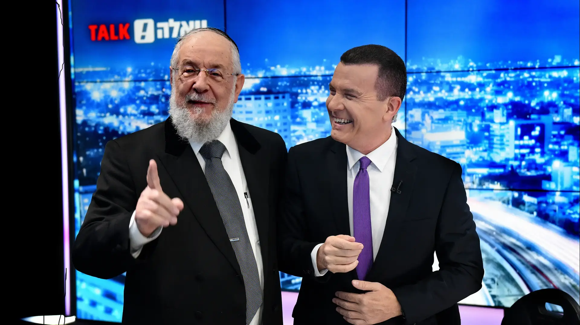וואלה!talk יעקב אילון עם הרב ישראל מאיר לאו 