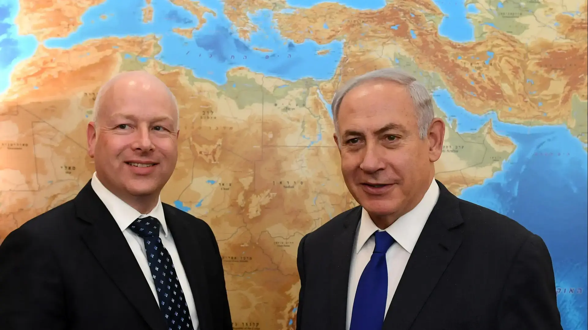פגישה בין ראש הממשלה בנימין נתניהו לשליח האמריקני ג'ייסון גרינבלט 20 ביוני 2017 פגישה בין ראש הממשלה בנימין נתניהו לשליח האמריקני ג'ייסון גרינבלט 20 ביוני 2017