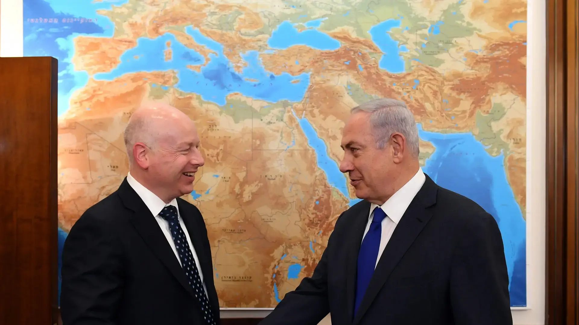 פגישה בין ראש הממשלה בנימין נתניהו לשליח האמריקני ג'ייסון גרינבלט 20 ביוני 2017 פגישה בין ראש הממשלה בנימין נתניהו לשליח האמריקני ג'ייסון גרינבלט 20 ביוני 2017