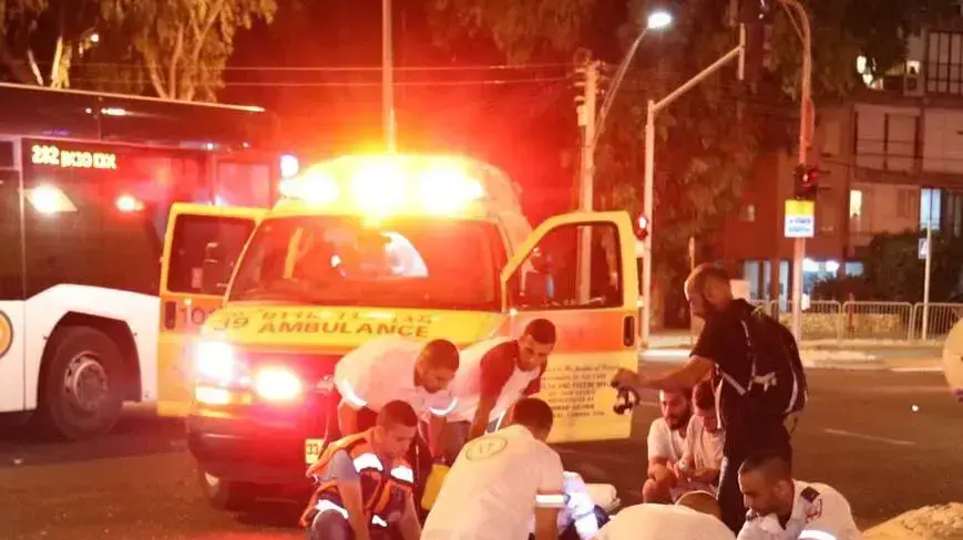זירת תאונת דרכים בצומת הקריון, קריית ביאליק, 21 ביוני 2017