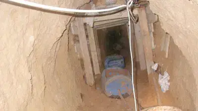 מנהרה רצועת עזה רצועה הברחת אמלח