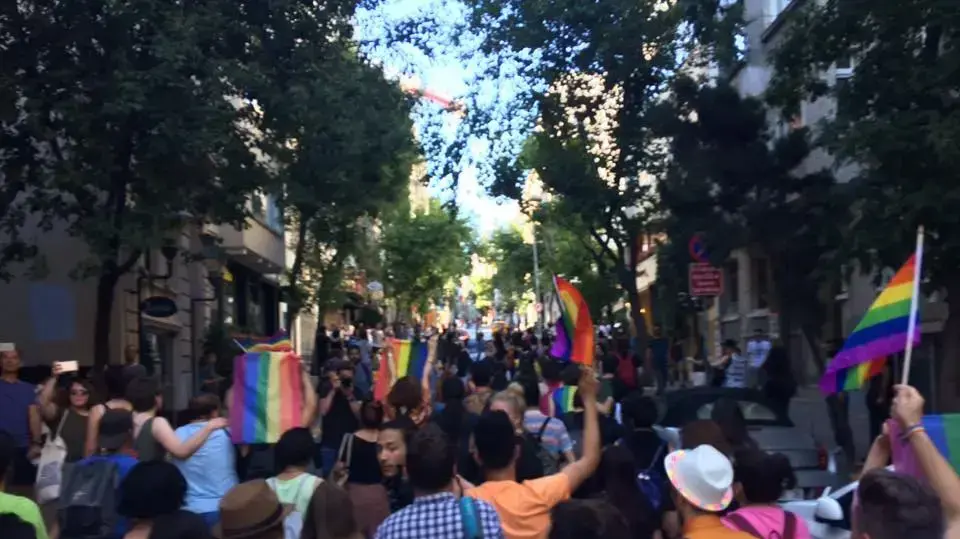 מצעד הגאווה באיסטנבול, 25 ביוני 2017 מצעד הגאווה באיסטנבול, 25 ביוני 2017