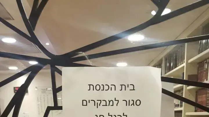 מחאה בכנסת: פעילי הר הבית מחו על סגירת הר הבית ליהודים יוני 2017