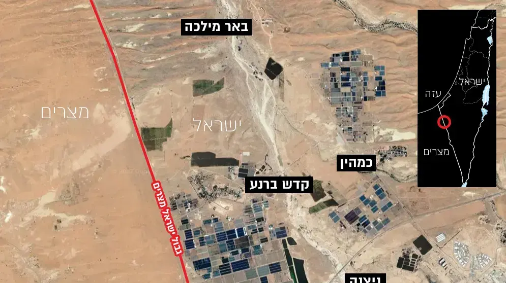ישובים על גבול מצרים ישובים על גבול מצרים