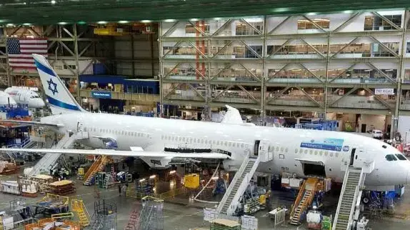 מפעל בואינג מטוס 787 דרימליינר של אל על מפעל בואינג מטוס 787 דרימליינר של אל על