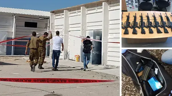 גניבת נשקים מבסיס בדרום יולי 2017