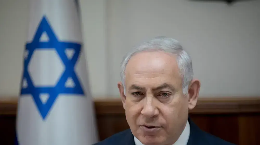 ראש הממשלה בנימין נתניהו בפתח ישיבת הממשלה היום 3 ביולי 2017 ראש הממשלה בנימין נתניהו בפתח ישיבת הממשלה היום 3 ביולי 2017