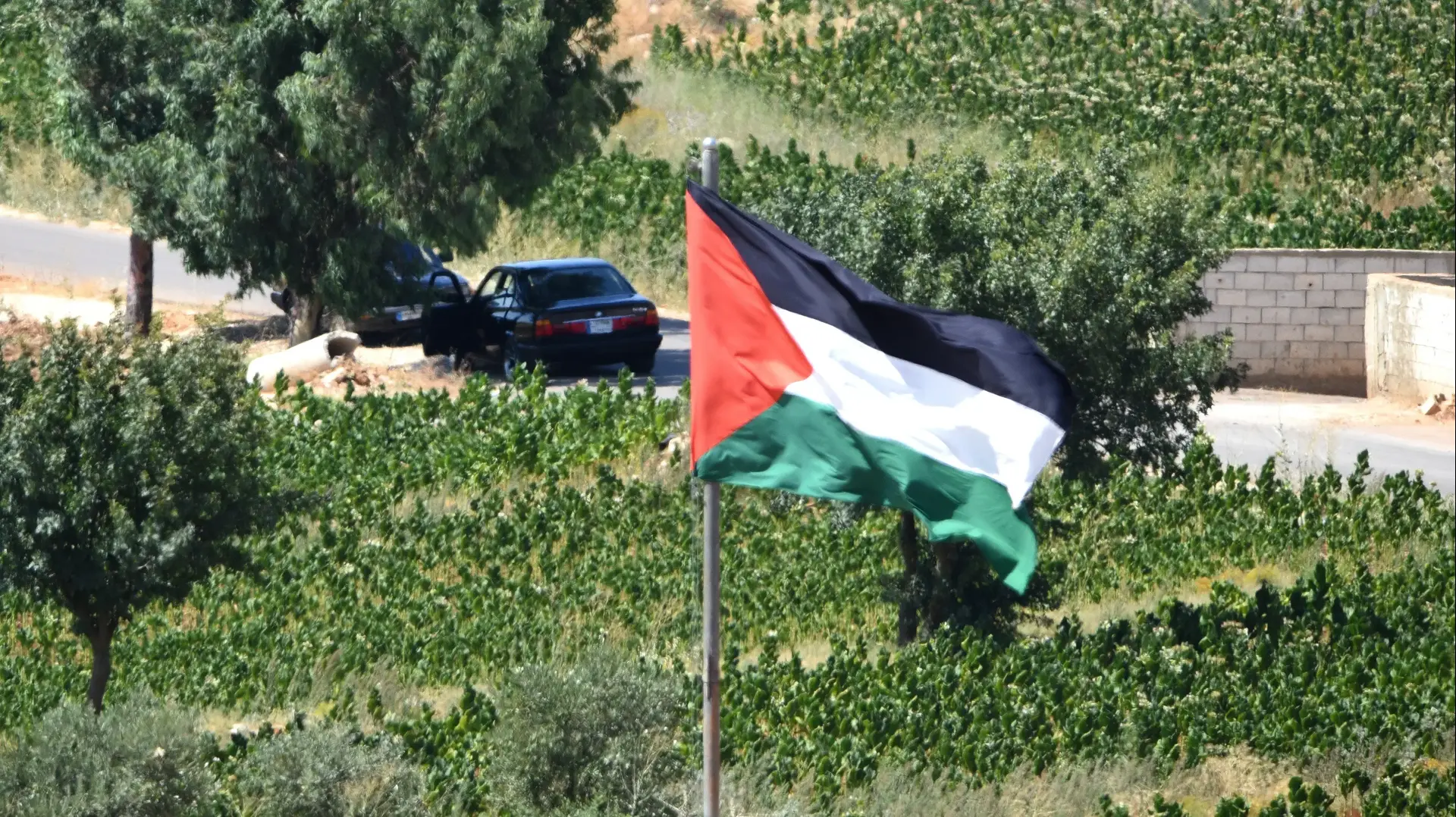 דגל אשף ותצפיתנים של חיזבללה מול מול מוצב תורמוס דגל אשף ותצפיתנים של חיזבללה מול מול מוצב תורמוס