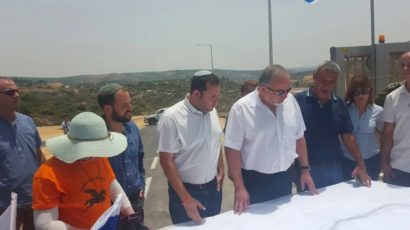 סיוור של שר הביטחון אביגדור ליברמן בשומרון 12 ביולי 2017 סיוור של שר הביטחון אביגדור ליברמן בשומרון 12 ביולי 2017