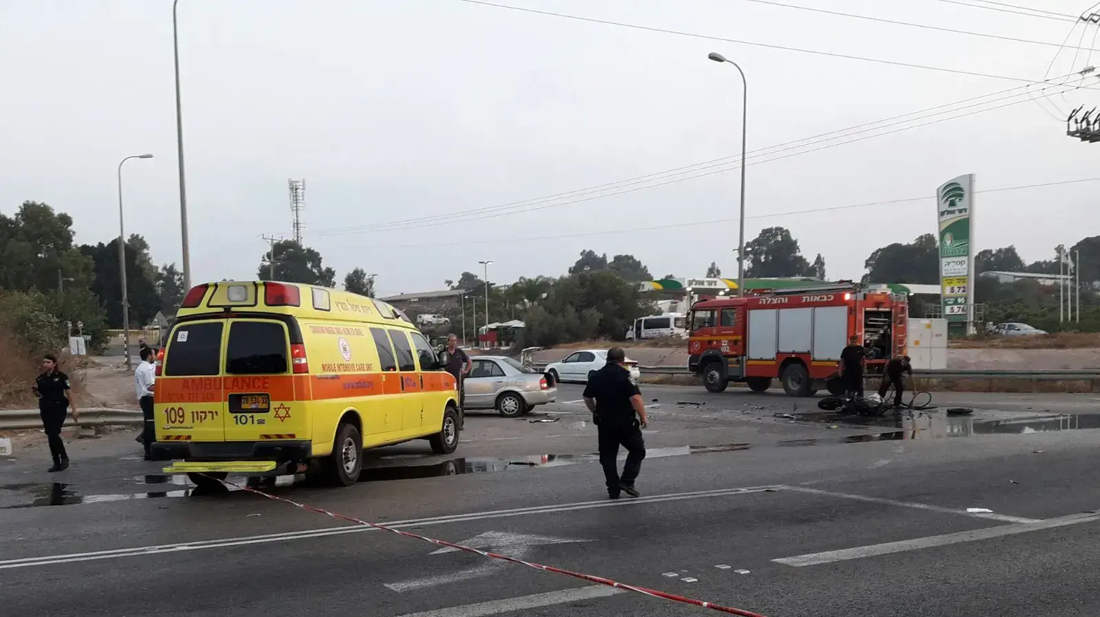 רוכב אופנוע כבן 30 נהרג מפגיעת רכב בסמוך לניר אליהו שבשרון, 13 ביולי 2017 רוכב אופנוע כבן 30 נהרג מפגיעת רכב בסמוך לניר אליהו שבשרון, 13 ביולי 2017