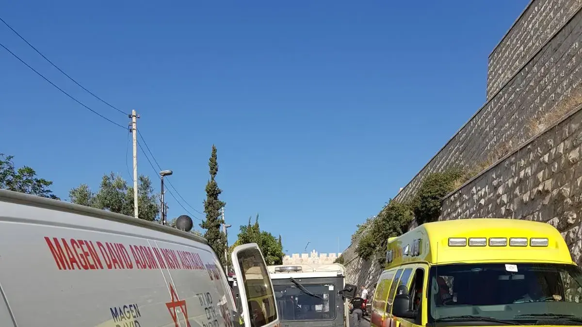 זירת פיגוע ירי בשער האריות שבירושלים, 14 ביולי 2017 זירת פיגוע ירי בשער האריות שבירושלים, 14 ביולי 2017