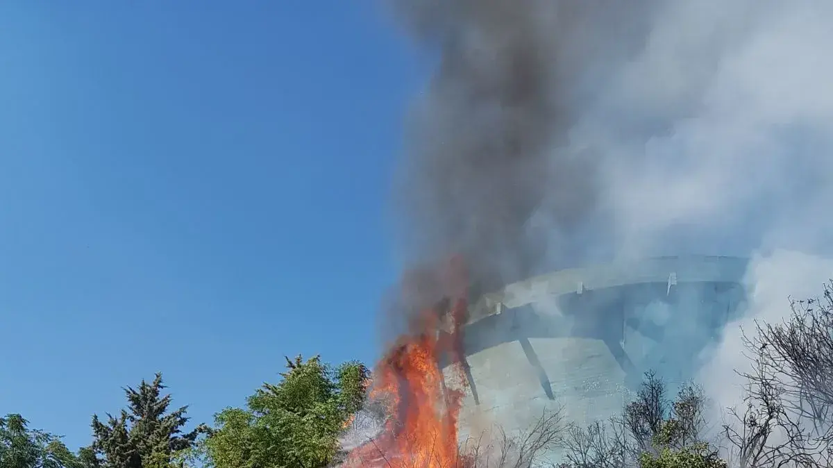 שריפת קוצים התפשטה לשכונת כנען שבצפת, תושבים פונו מבתיהם. 16 ביולי 2017 שריפת קוצים התפשטה לשכונת כנען שבצפת, תושבים פונו מבתיהם. 16 ביולי 2017