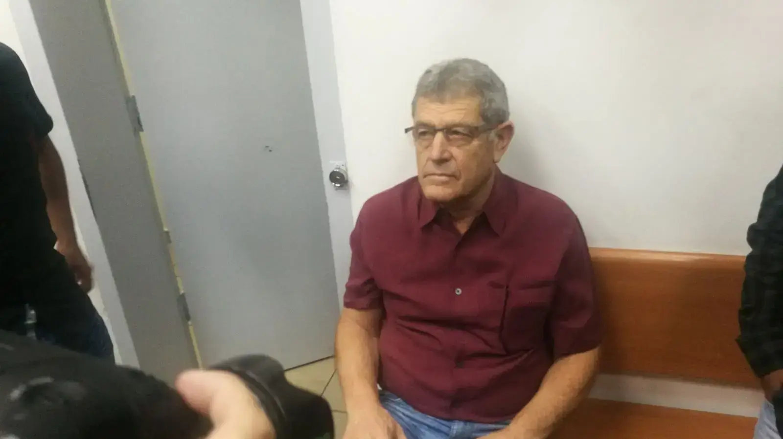 מיקי גנור בהארכת מעצרו 17 ביולי 2017 מיקי גנור בהארכת מעצרו 17 ביולי 2017