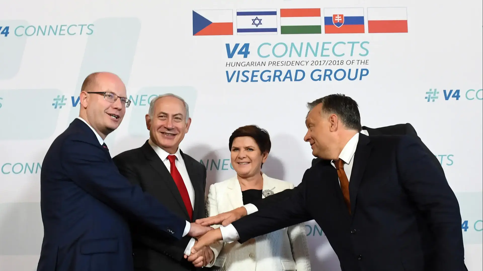 מפגש פסגה של ראשי מדינות וישגרד ישראל, הונגריה, פולין, צ'כה, וסלובקיה בבודפשט הונגריה 19 ביולי 2017 מפגש פסגה של ראשי מדינות וישגרד ישראל, הונגריה, פולין, צ'כה, וסלובקיה בבודפשט הונגריה 19 ביולי 2017