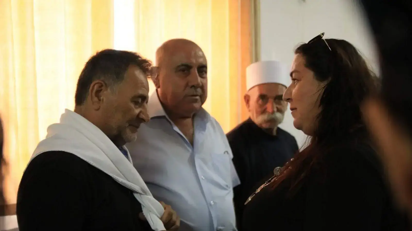 ביקור המשפחה השכולה במרר שאיבדה את בנה השוטר בהר הבית ביקור המשפחה השכולה במרר שאיבדה את בנה השוטר בהר הבית