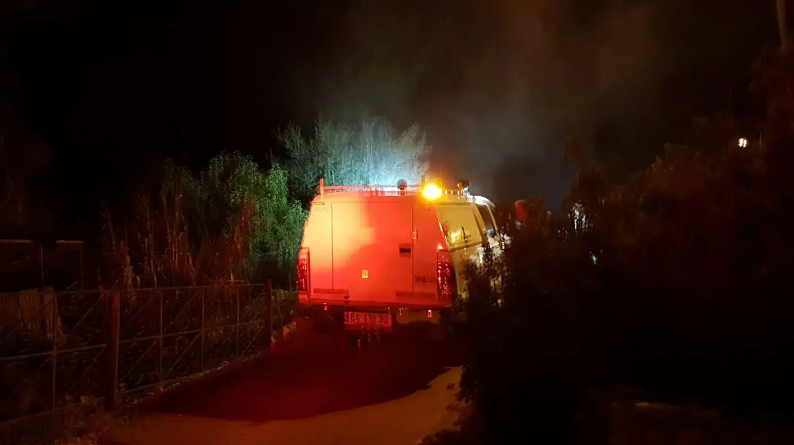 זירת פיגוע דקירה בהתנחלות חלמיש. 21 ביולי 2017 זירת פיגוע דקירה בהתנחלות חלמיש. 21 ביולי 2017
