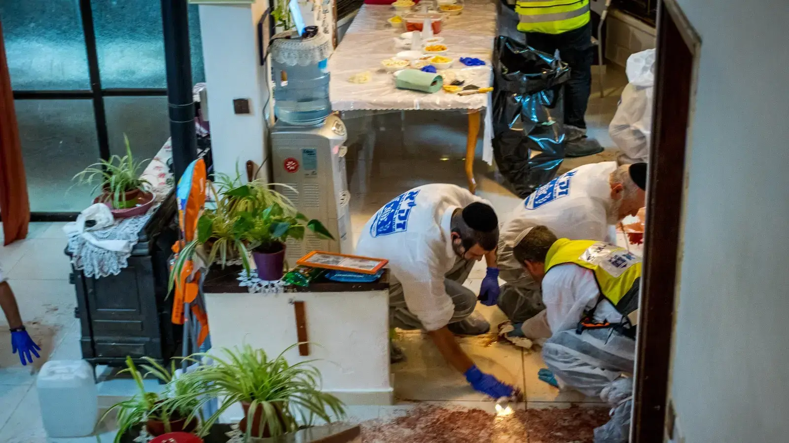 זירת פיגוע הדקירה בחלמיש. 21 ביולי 2017 זירת פיגוע הדקירה בחלמיש. 21 ביולי 2017
