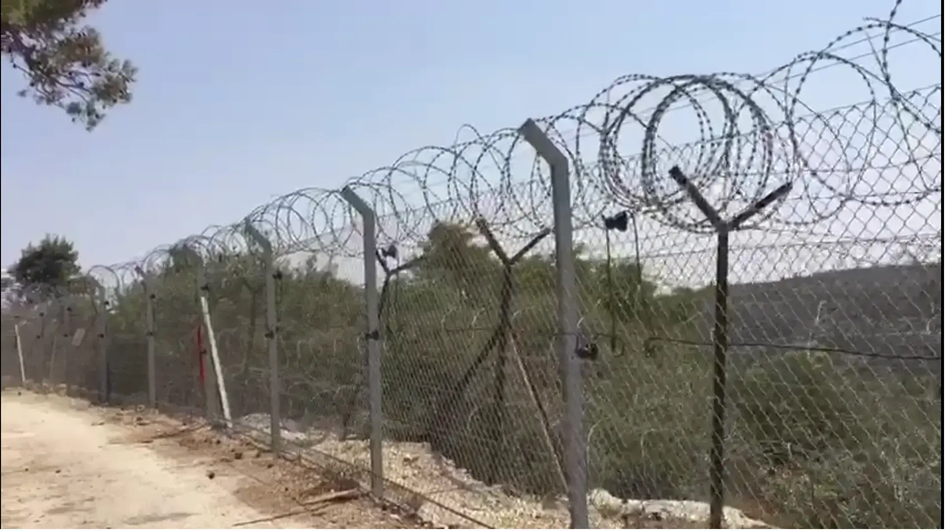 גדר הישוב חלמיש 23 ביולי 2017 גדר הישוב חלמיש 23 ביולי 2017