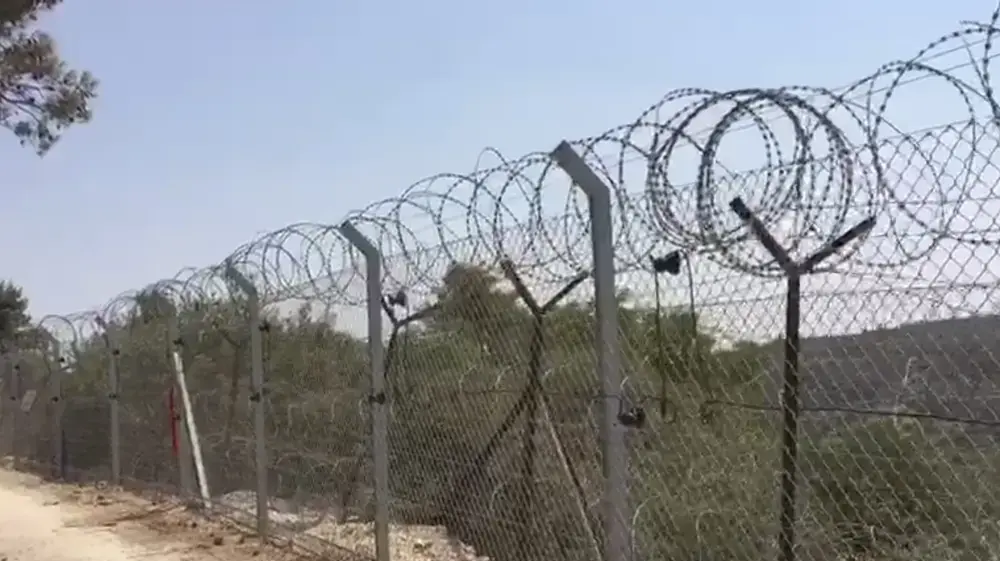 גדר הישוב חלמיש 23 ביולי 2017 גדר הישוב חלמיש 23 ביולי 2017