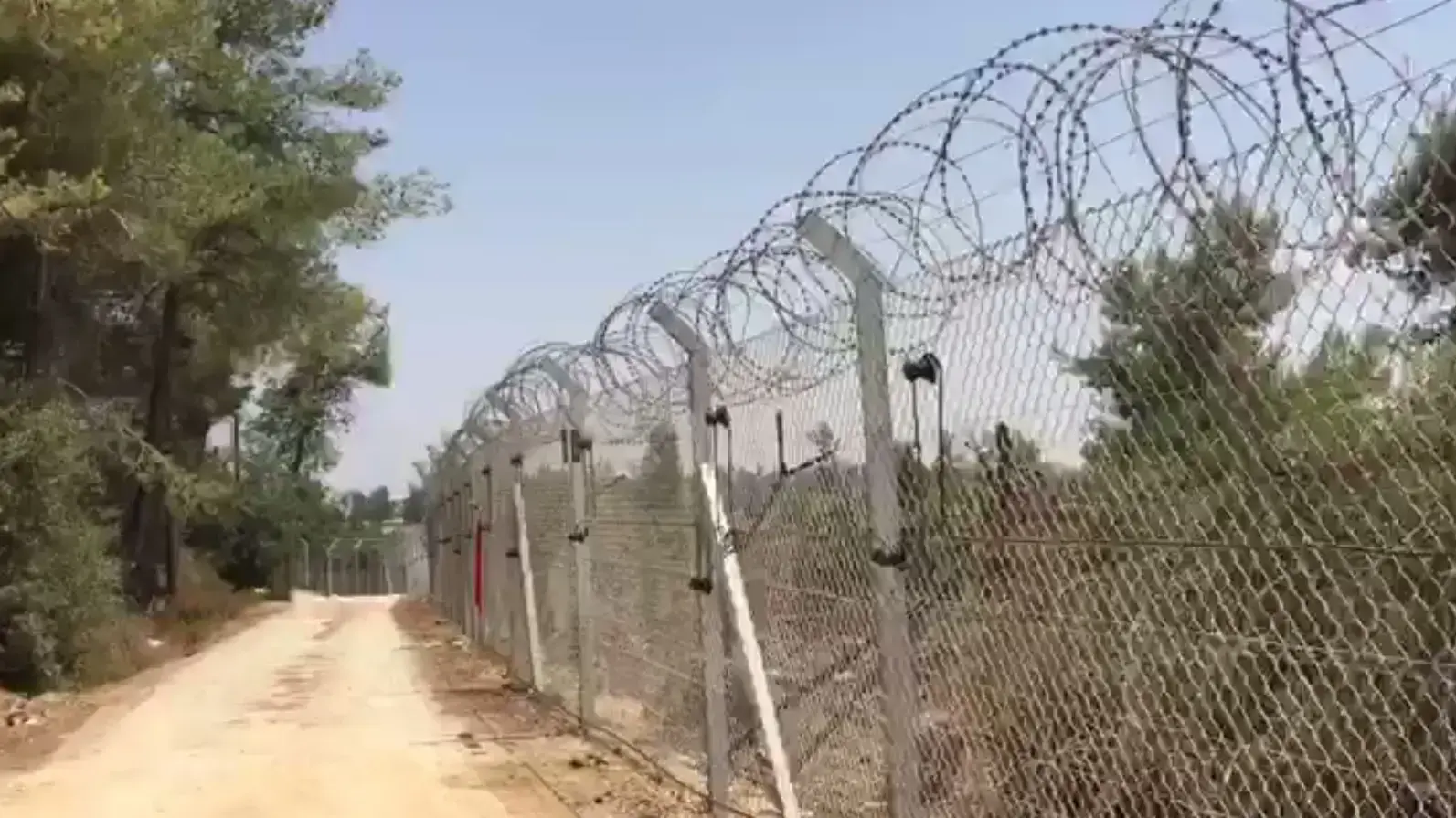 גדר הישוב חלמיש 23 ביולי 2017 גדר הישוב חלמיש 23 ביולי 2017