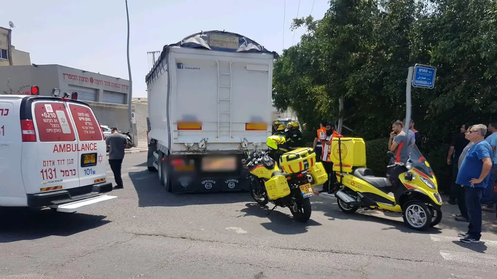רוכב אופנוע נהרג בתאונת דרכים בחיפה רוכב אופנוע נהרג בתאונת דרכים בחיפה